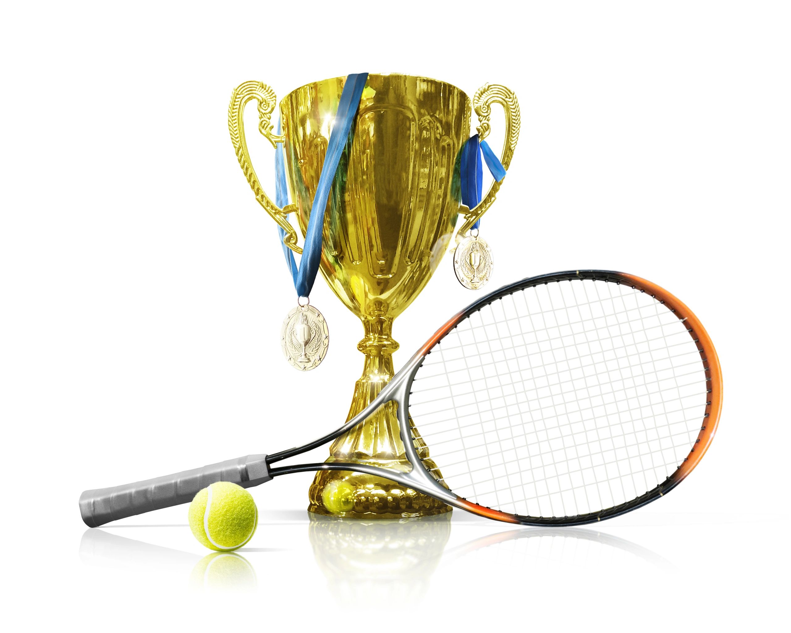 Troféu de torneio de tênis