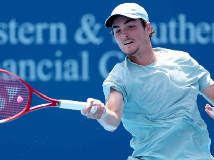 João Fonseca em ação no Cincinnati Open 2026