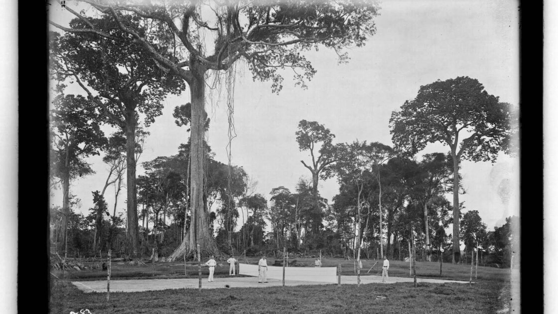 Quadra de tênis histórica entre Santo Antonio e Porto Velho, em imagem de arquivo; não é a sede do torneio ITF de 2026.
