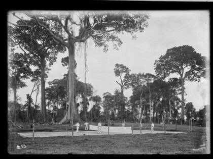 Quadra de tênis histórica entre Santo Antonio e Porto Velho, em imagem de arquivo; não é a sede do torneio ITF de 2026.