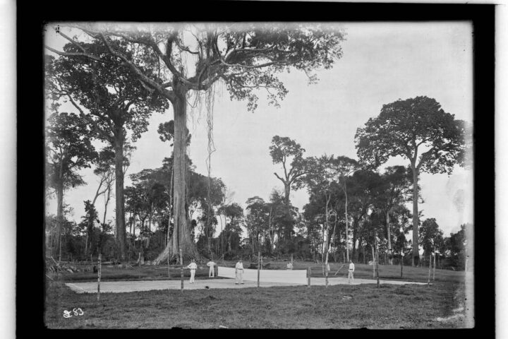 Quadra de tênis histórica entre Santo Antonio e Porto Velho, em imagem de arquivo; não é a sede do torneio ITF de 2026.