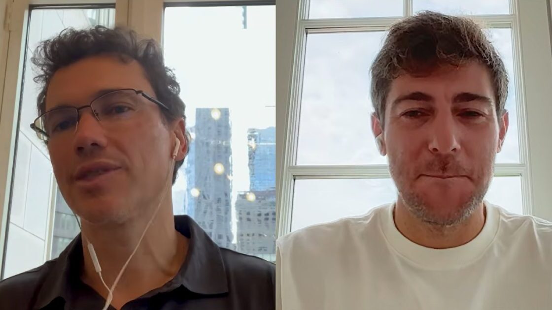 Bruno Soares e Marcelo Demoliner em podcast sobre tênis