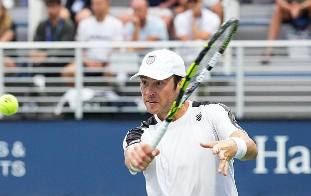 Sebastian Gorzny em ação no US Open 2026
